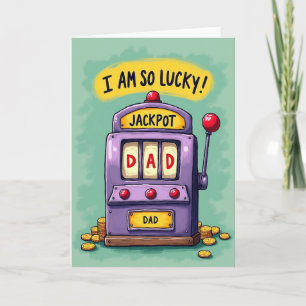 Lucky Dad Gaming Machine Card