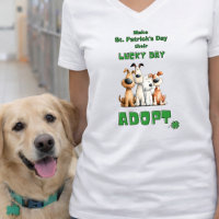 Lucky Day Adopt Rescue Dogs Cute St Patrick’s Day