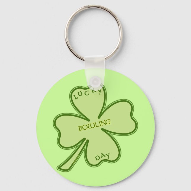 Lucky Day Bowling Key Ring (Front)