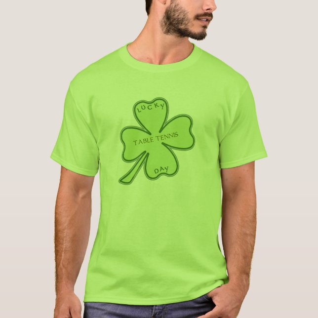 Lucky Day Ping Pong T-Shirt (Front)
