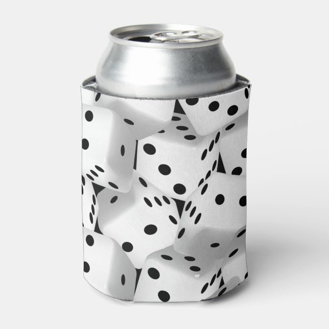 Lucky dice can cooler (Can Front)