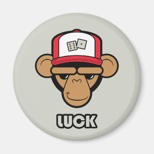 Lucky dice magnet
