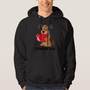 Lucky Dog Animal Rescue  I Chews You Hoodie