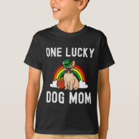 Lucky Dog Mum French Bulldog St Patrick's Day Rain