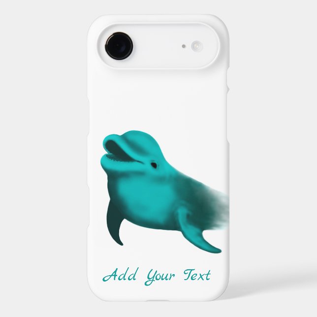 Lucky Dolphin - Add Your Text (Back)