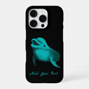 Lucky Dolphin - Add Your Text iPhone 16 Pro Case