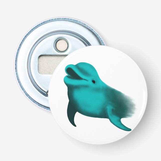 Lucky Dolphin Bottle Opener (Front)