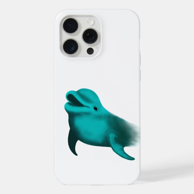 Lucky Dolphin iPhone Case (Back)