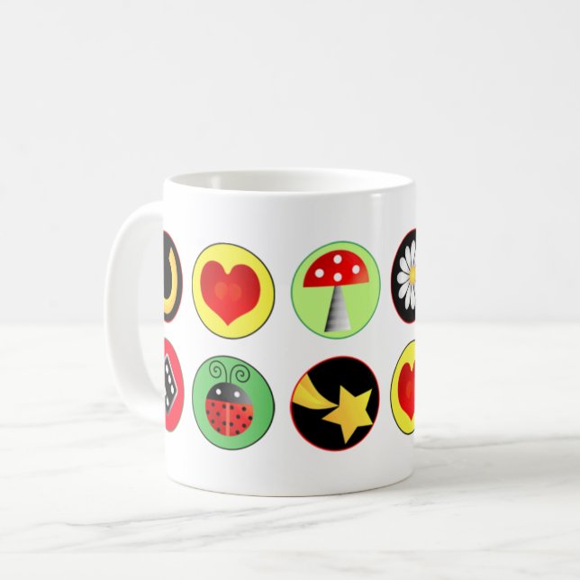 Lucky Dots Mug (Front Left)