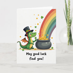 Lucky Dragon Fortune Card