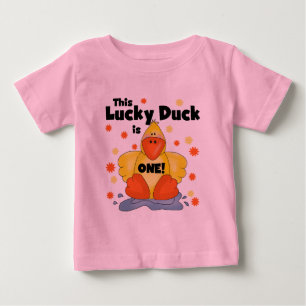 Lucky Duck 1st Birthday  T-shirts and Gifts