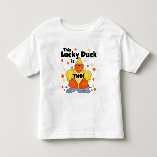 Lucky Duck 2nd Birthday Tshirts and Gifts