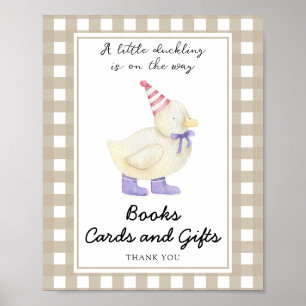Lucky Duck books cards and gifts Poster