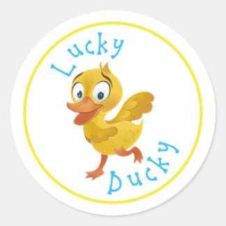 Lucky Ducky Stickers
