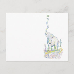 Lucky Elephant Invitation