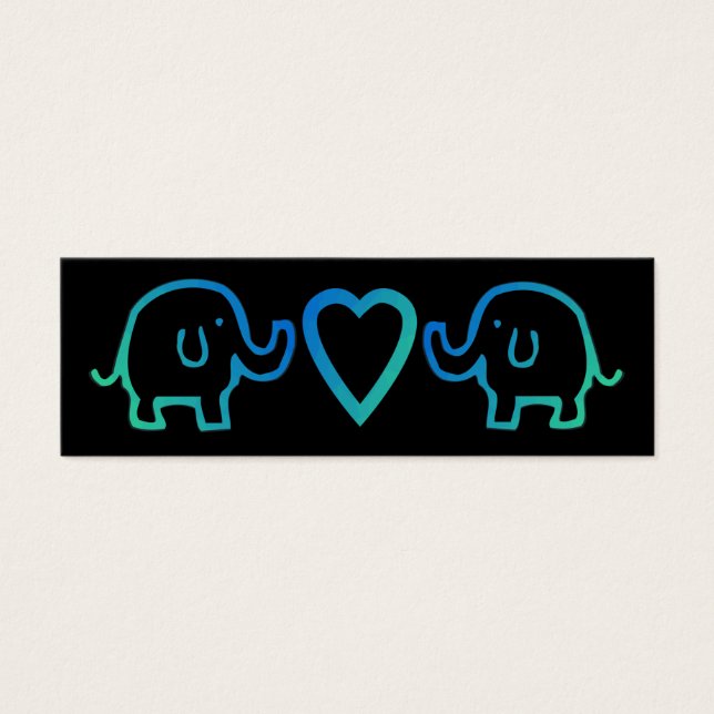 lucky elephants in love (Front)