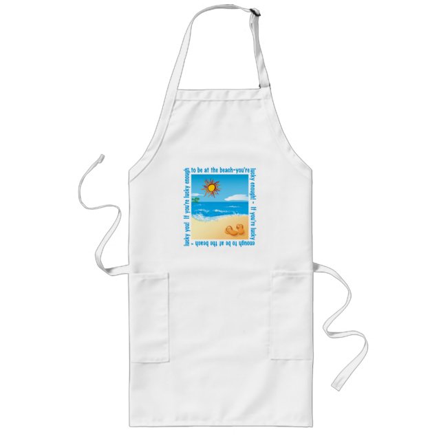 "Lucky Enough" Apron (Front)