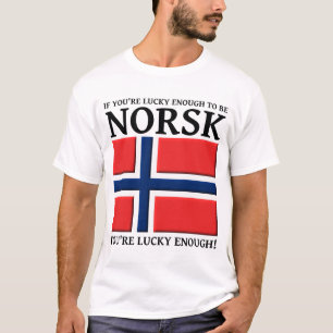 Lucky Enough To Be Norsk Shirt