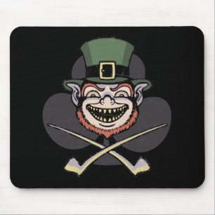 Lucky Evil Leprechaun Mouse Mat
