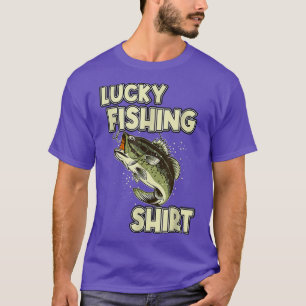 Lucky Fishing Bass Fishing T-Shirt