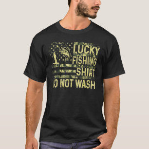 Lucky Fishing Do Not Wash Best Fishman Ever Tee