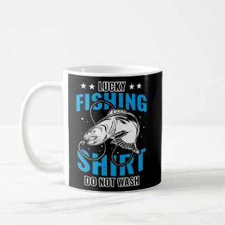 Lucky Fishing  for Fish Hunter and Fisherman  20  Coffee Mug