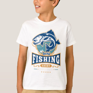Lucky Fishing Shirt Do Not Wash Outdoor Fisherman