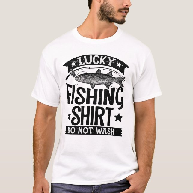 Lucky Fishing T-Shirt (Front)