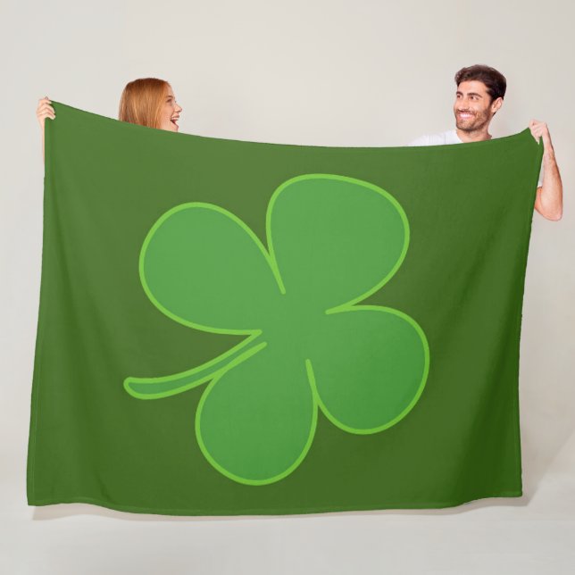 Lucky Fleece Blanket (In Situ)