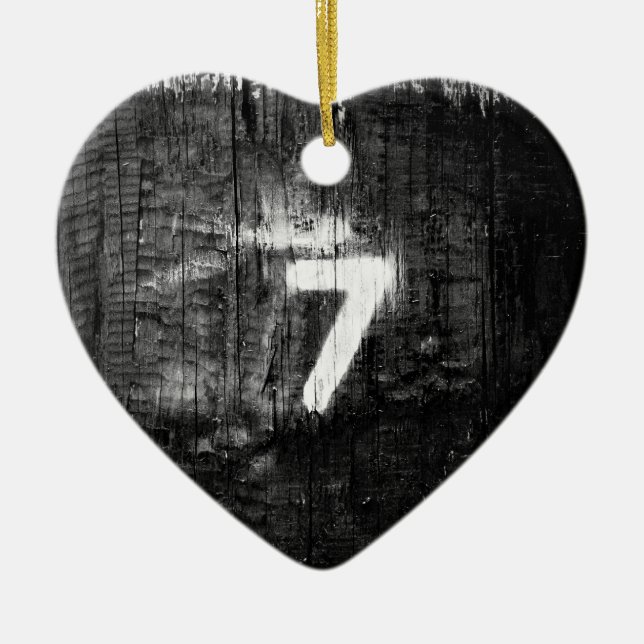 lucky for sum ceramic tree decoration (Front)