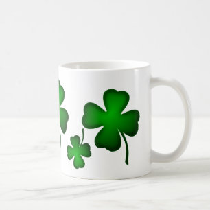 Lucky Four Leaf Clover Coffee Mug