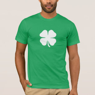 Lucky Four Leaf Clover Irish T-Shirt