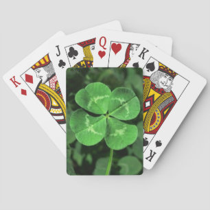 Lucky Four-Leaf-Clover Playing Cards