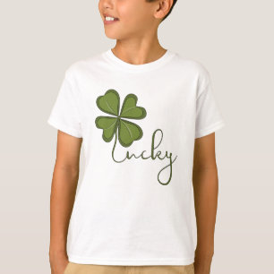 Lucky Four Leaf Clover T-Shirt