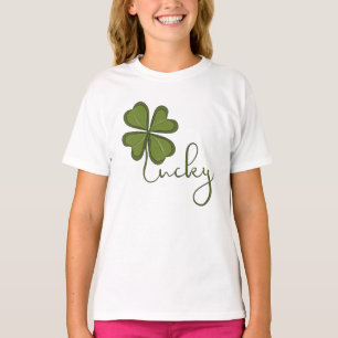 Lucky Four Leaf Clover T-Shirt