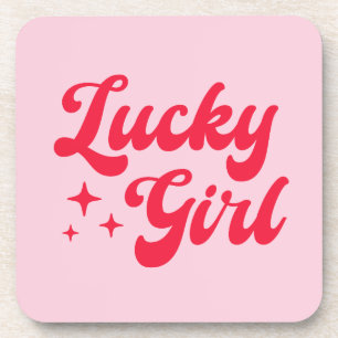 Lucky Girl Coaster
