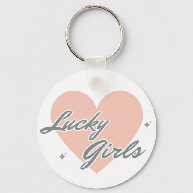 Lucky girls key ring (Front)