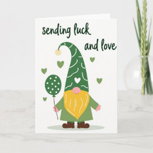 Lucky Gnome Love Sending Card