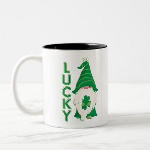 Lucky Gnome Two-Tone Coffee Mug
