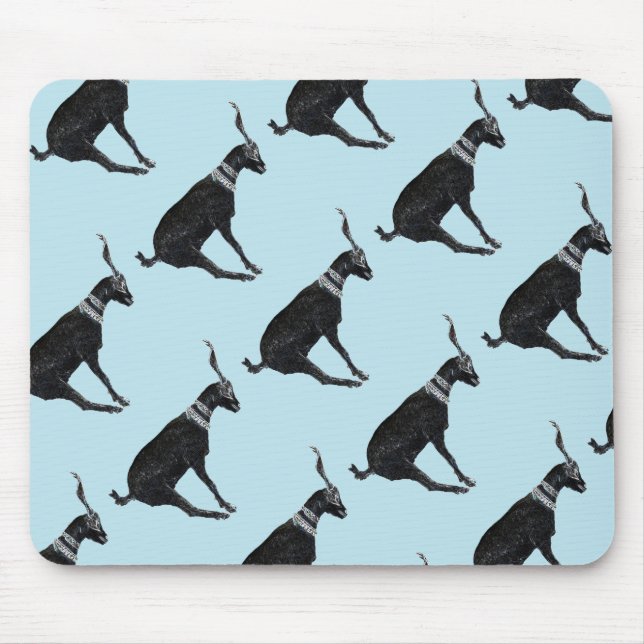 Lucky Goat Mouse Mat (Front)