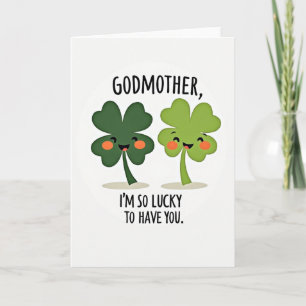 Lucky Godmother Greeting Card