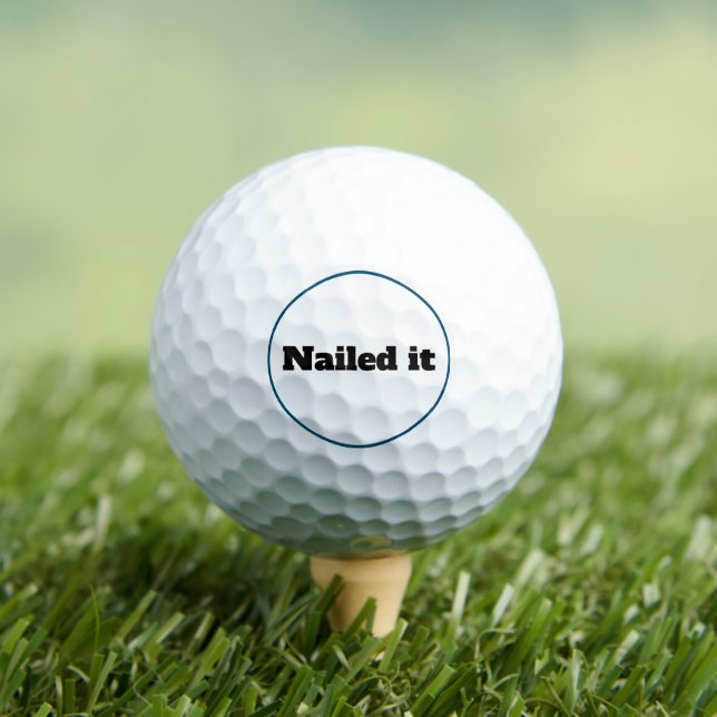 Lucky golf balls by dalDesignNZ (Insitu Tee)