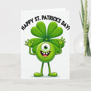 Lucky Green Day Happy Card