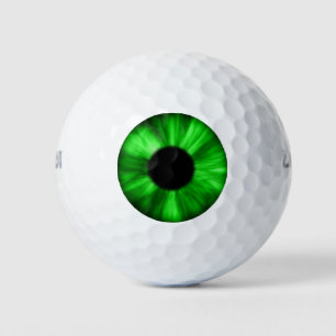 Lucky Green Eye Golf Ball. Golf Balls