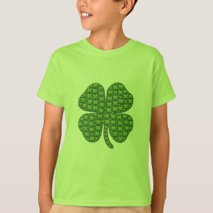 Lucky Green Four Leaf Clover T-Shirt