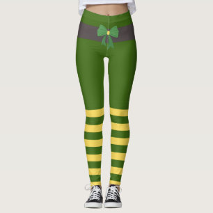 Lucky Green Leprechaun Socks St. Patrick's Day Leggings