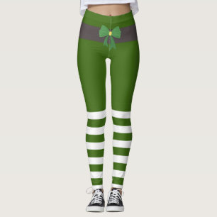Lucky Green Leprechaun Socks St. Patrick's Day Leggings