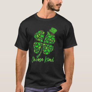 Lucky Green Shamrocks St Patrick’S Day Autism Choo T-Shirt