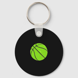 Lucky Green Sketll High School College Sketll Play Key Ring