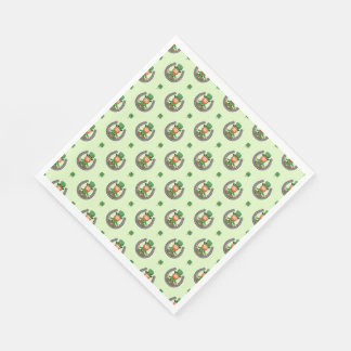 Lucky Green Vibes Napkin